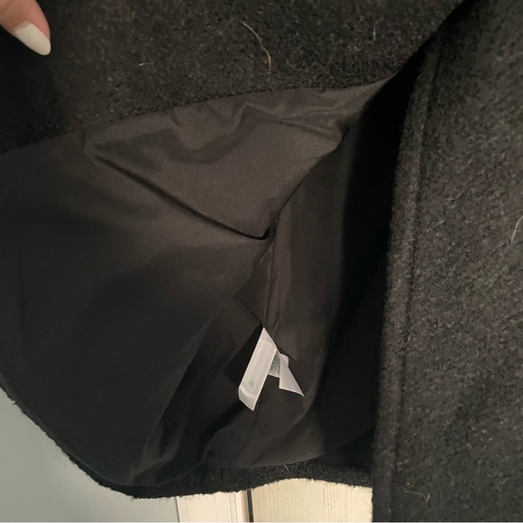 Ann Taylor Petite XS Black Wool Coat - Picture 4 of 8